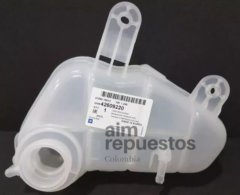 Deposito Radiador Agua Chevrolet Cobalt Sonic GM Original - Aim Repuestos Colombia