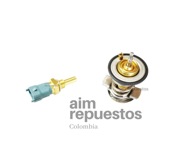 Termostato Y Sensor De Temperatura Chevrolet Captiva 3.2 Y 3.6 - Aim Repuestos Colombia
