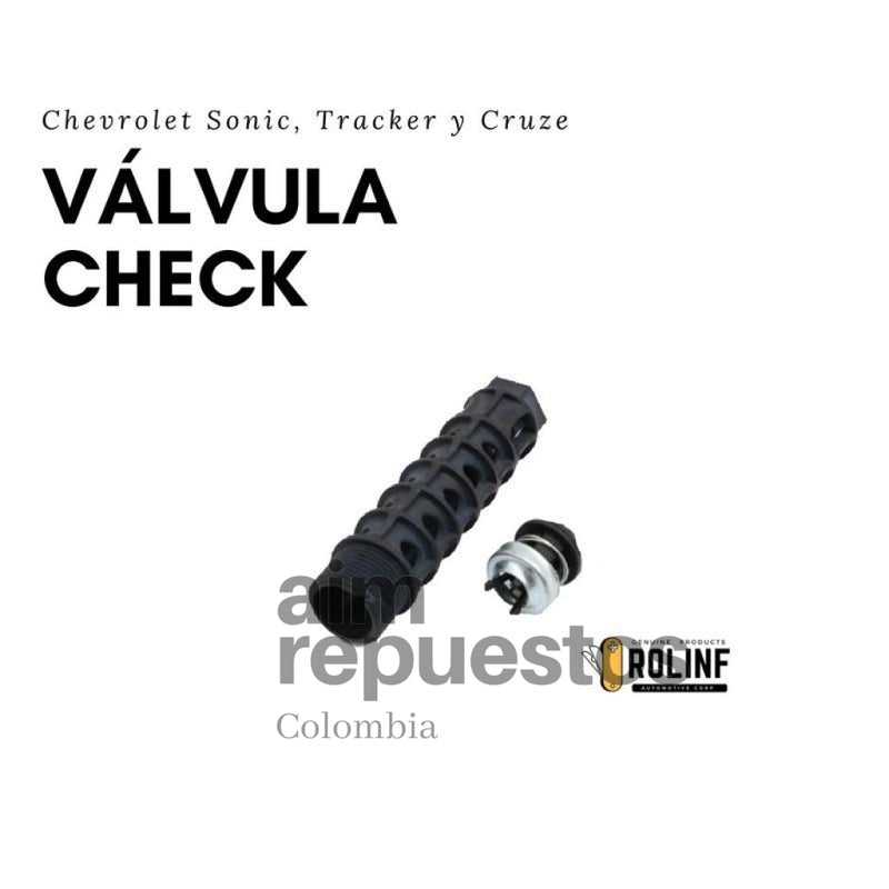 Valvula Check Enfriador Aceite Sonic, Cruze Y Tracker - Aim Repuestos Colombia
