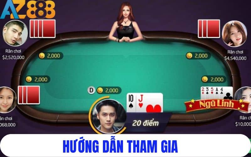 Hướng dẫn tham gia Xì Dách Online tại AZ888